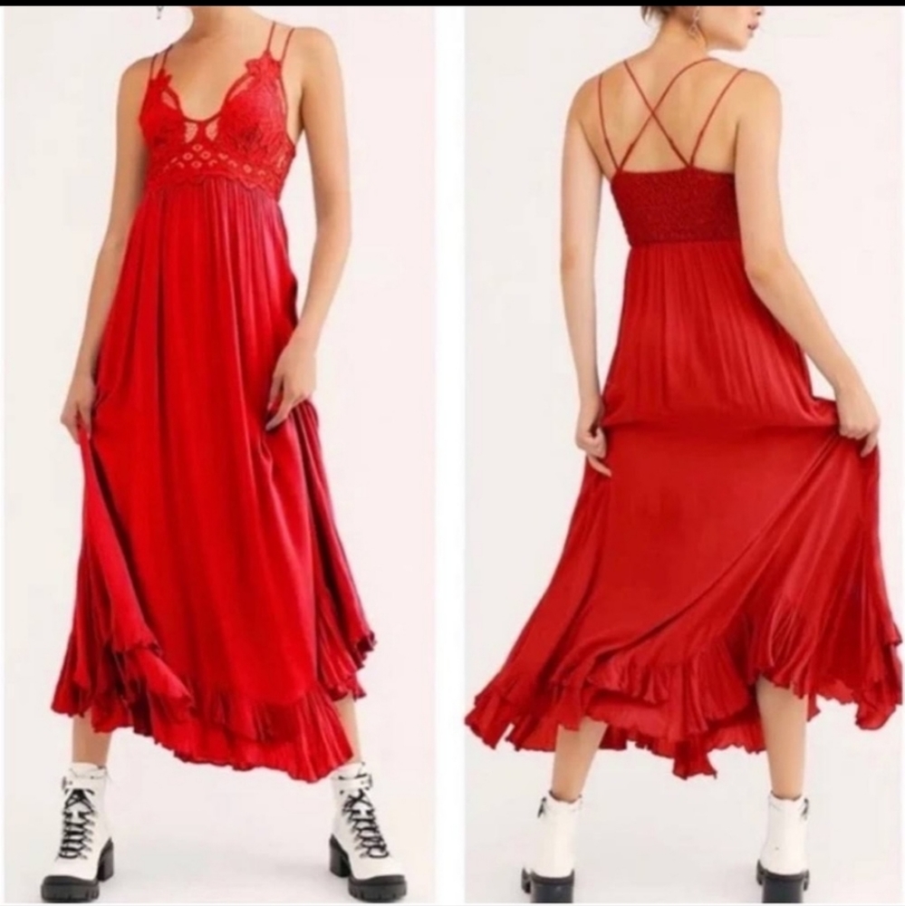 NWT FP Adella Maxi Slip Dress.